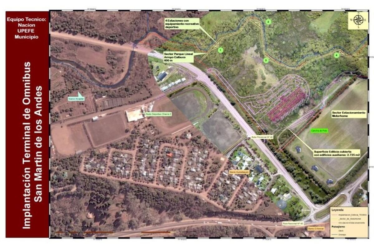 La nueva terminal para San Mart&iacute;n, una de las obras confirmadas por el gobernador&nbsp;