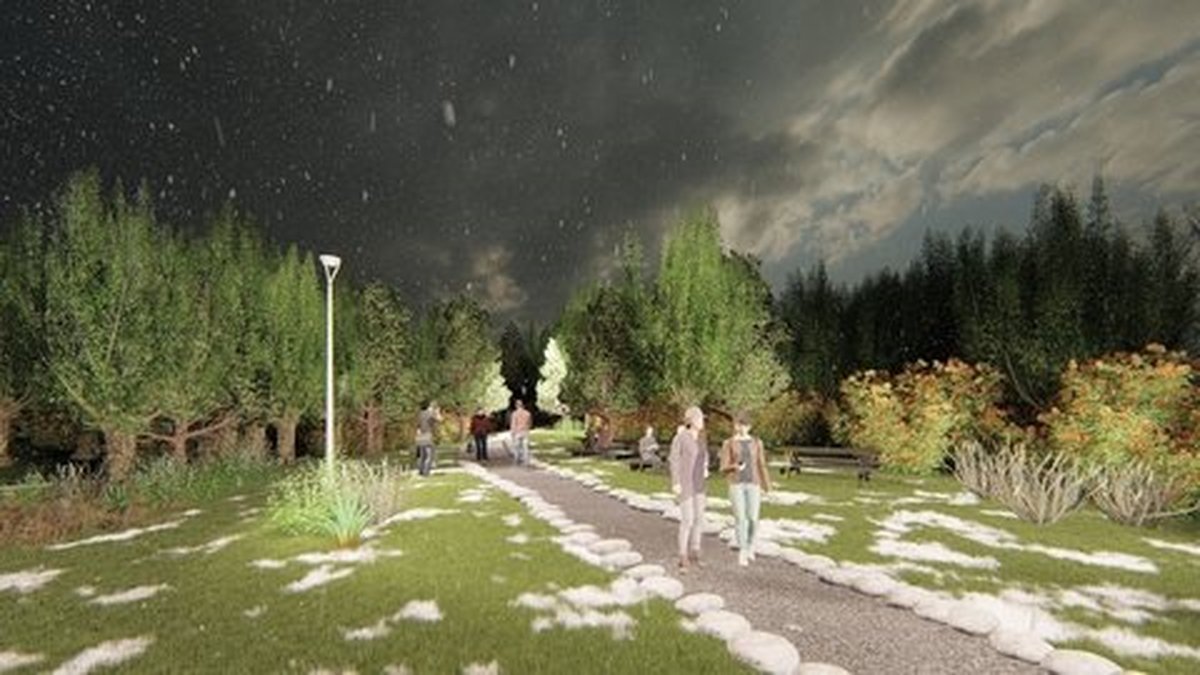 Iluminaci&oacute;n y Pavimento: obras muy esperadas en Villa La Angostura 
