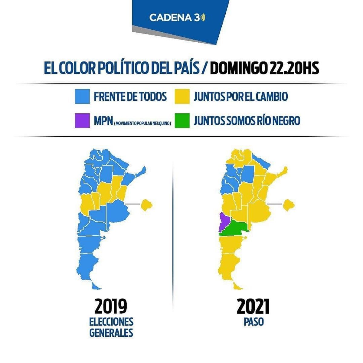 Neuqu&eacute;n y R&iacute;o Negro: las dos provincias con triunfos locales en las PASO