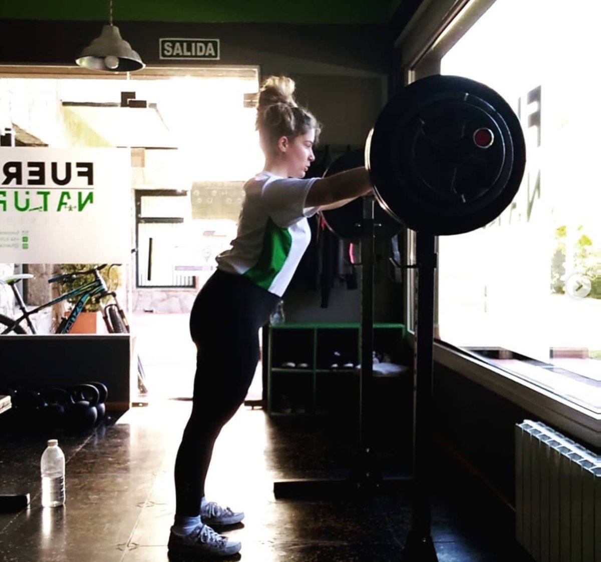 Cristina Haug es atleta de San Mart&iacute;n de Los Andes, especialista en la disciplina de Powerlifting Classic IPF