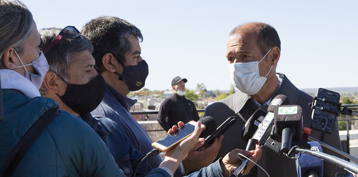 Omar Guti&eacute;rrez destac&oacute; los avances de la vacunaci&oacute;n contra el coronavirus en Neuqu&eacute;n