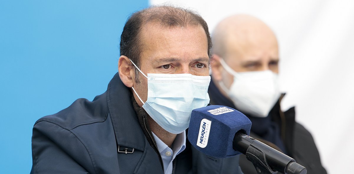 Omar Guti&eacute;rrez, gobernador de Neuqu&eacute;n, dio detalles del inicio de la vacunaci&oacute;n contra el coronavirus para menores de 11 a&ntilde;os