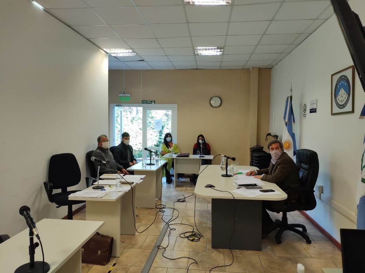 La audiencia llevada adelante esta ma&ntilde;ana en Villa La Angostura.