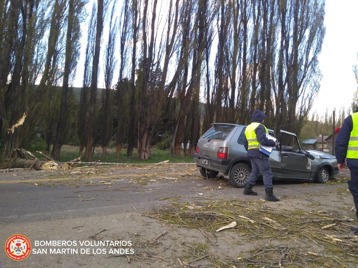 Importante operativo de los Bomberos Voluntarios de San Mart&iacute;n de los Andes