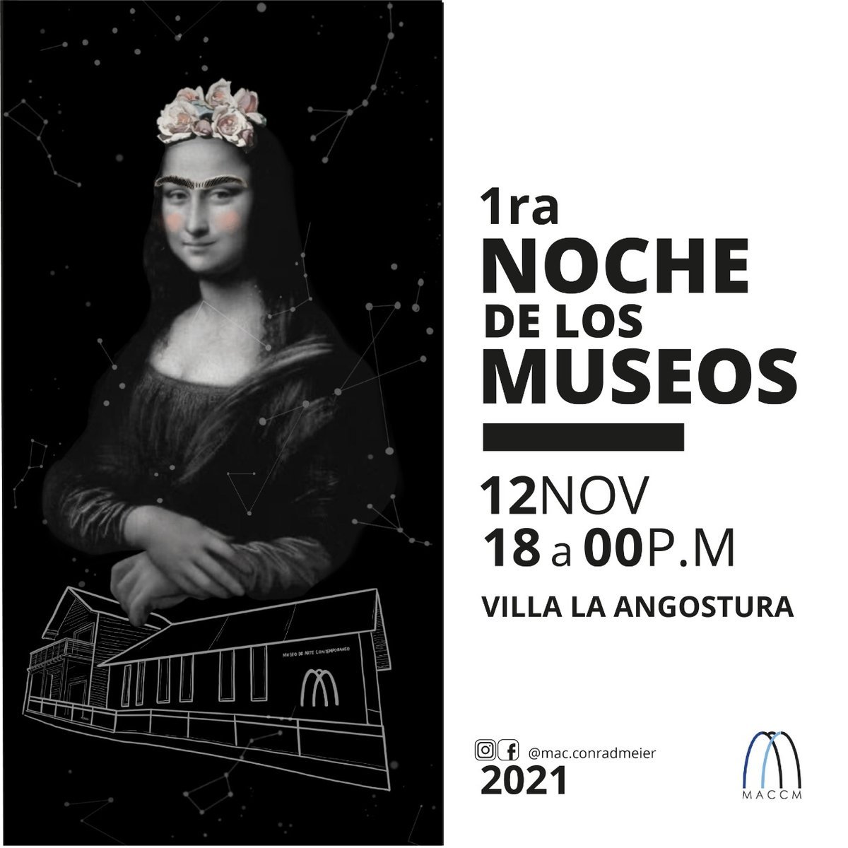 Desde el Museo de Arte Contempor&aacute;neo Conrad Meier anunciaron que la Noche de los Museos llega a Villa La Angostura