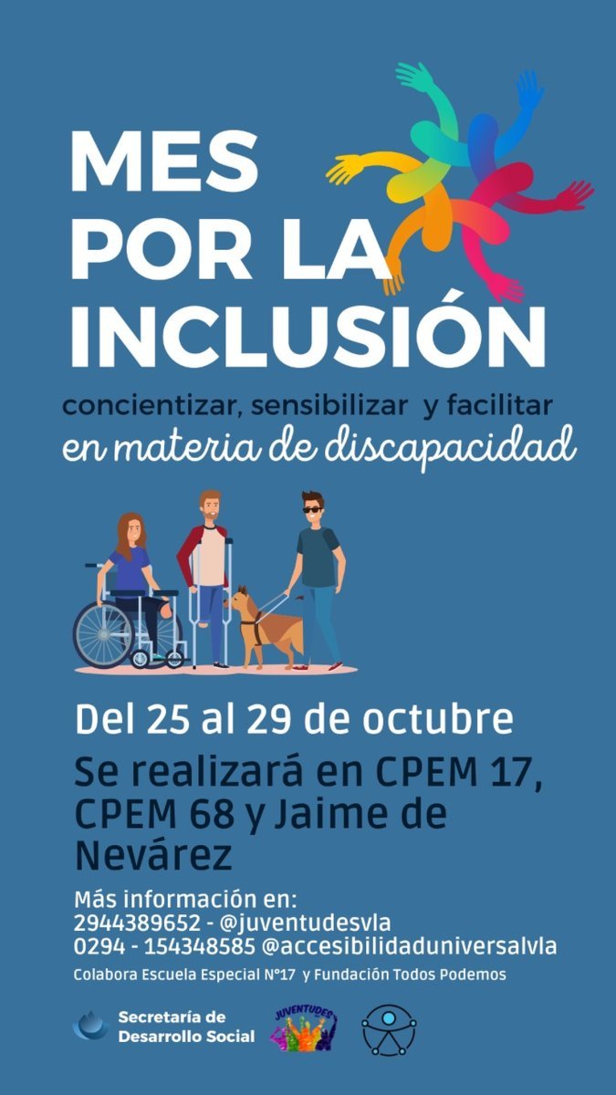 Mes de la Inclusi&oacute;n en Villa La Angostura.