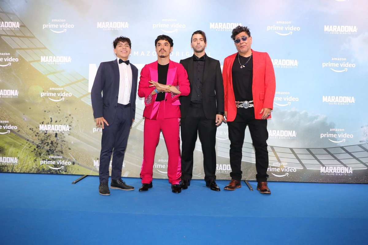 Los cuatro actores que interpretan a Diego Maradona
