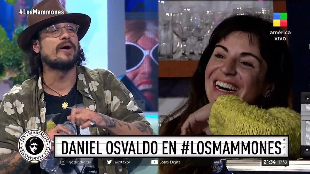 Osvaldo y Gianinna estuvieron en el programa de Am&eacute;rica 
