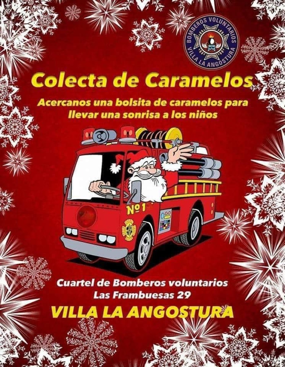 Comienza la colecta de caramelos en Villa La Angostura.