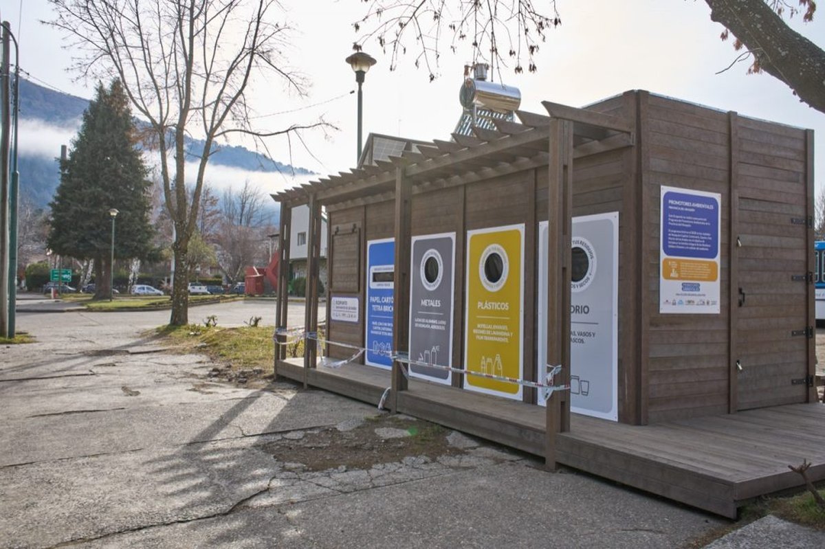 Ecopunto en San Mart&iacute;n de los Andes para potenciar el reciclado en la localidad