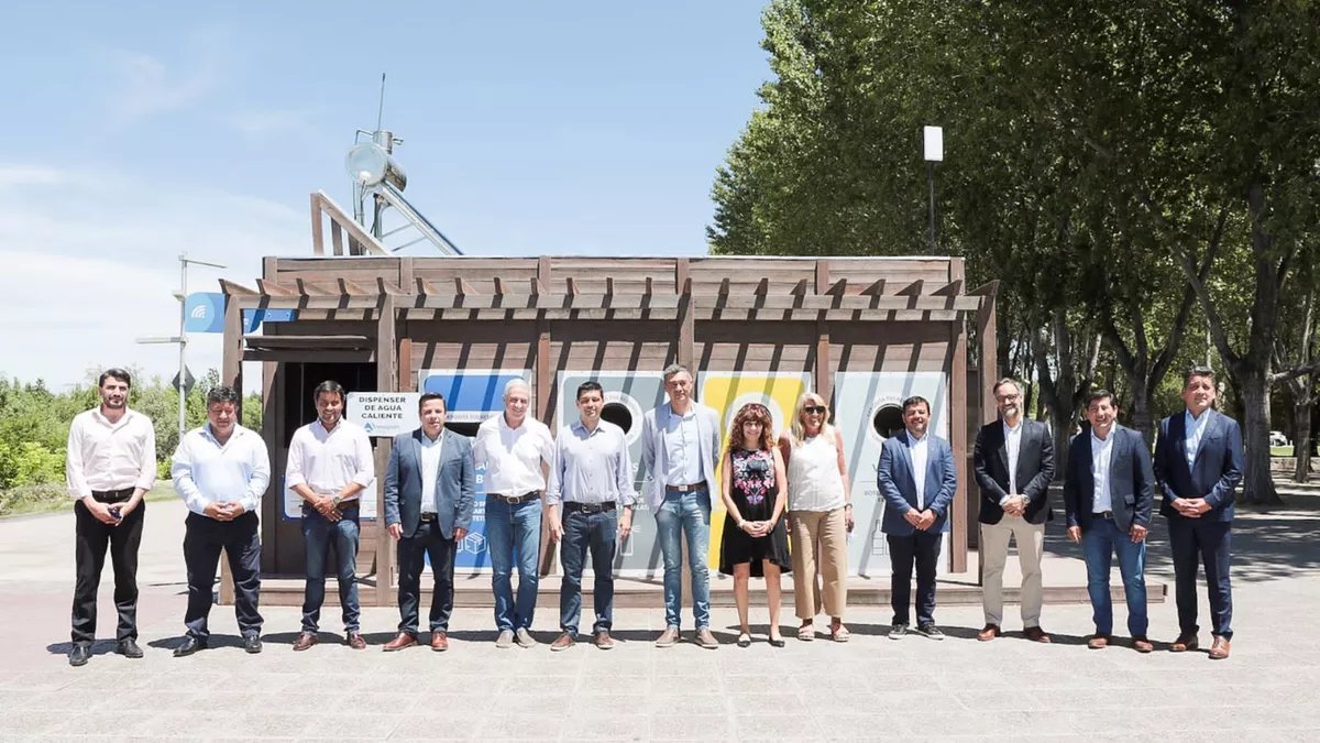 El ecopunto tambi&eacute;n lleg&oacute; a Villa La Angostura
