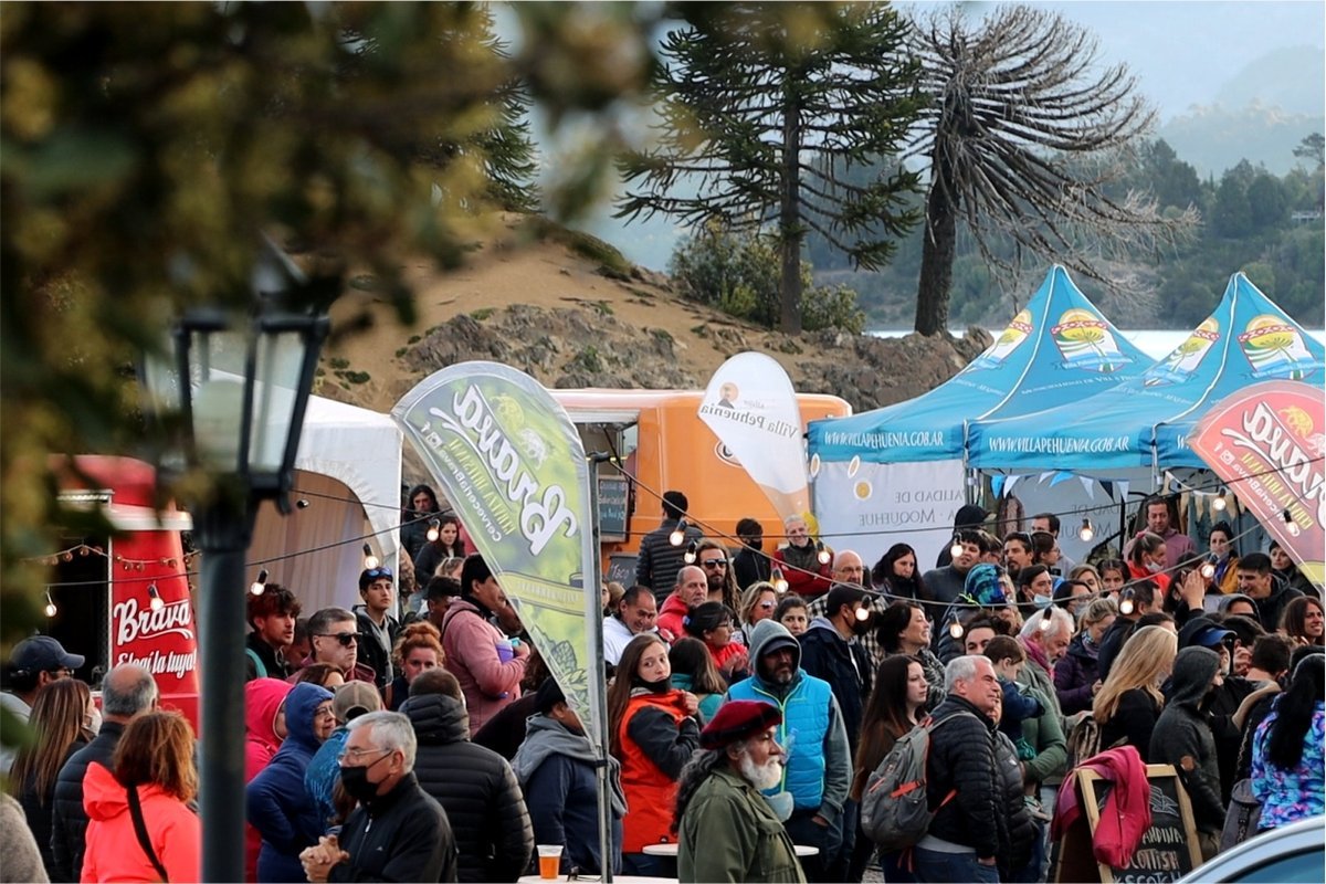 Los vecinos de Villa Pehuenia pudieron disfrutar un gran evento