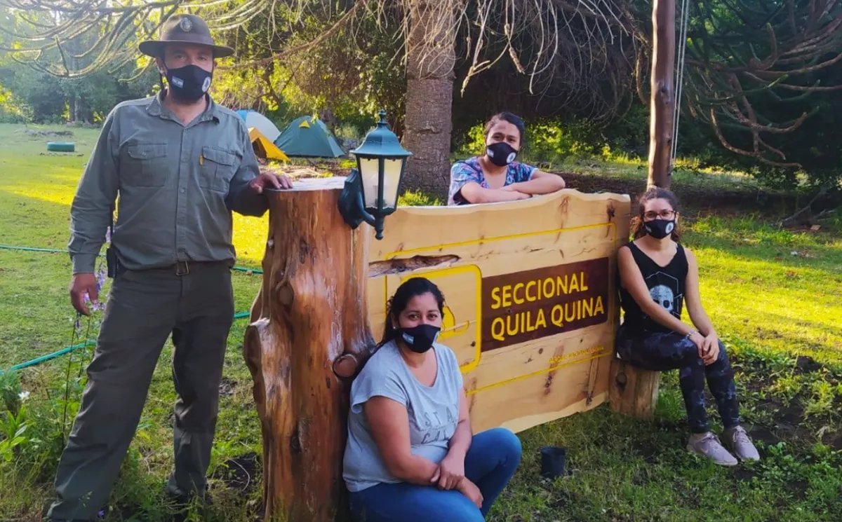 Campa&ntilde;a de voluntariado 2022 en el Parque Nacional Lan&iacute;n de San Mart&iacute;n de los Andes.
