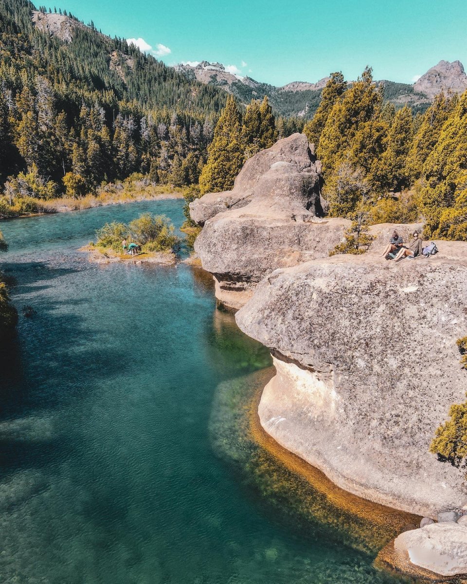 Pozones de Caleuf&uacute; y Casa de Piedra, dos lugares magn&iacute;ficos cercanos a San Mart&iacute;n de los Andes.