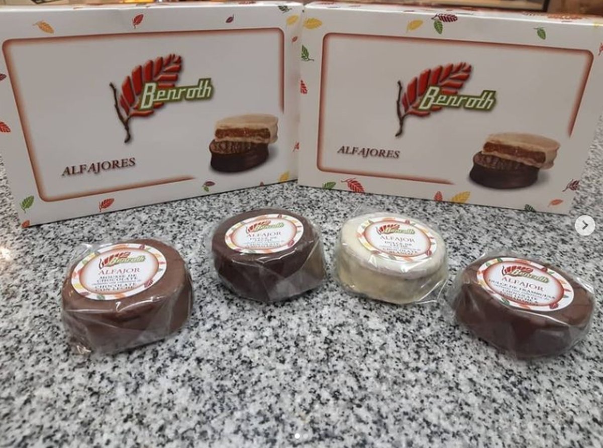 La nueva caja de 12 alfajores