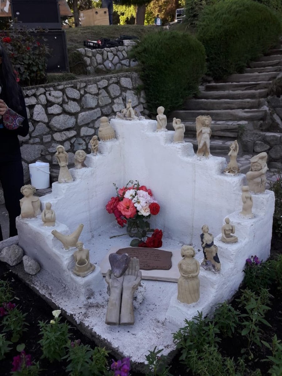 Homenaje a Guadalupe Curual en Villa La Angostura.