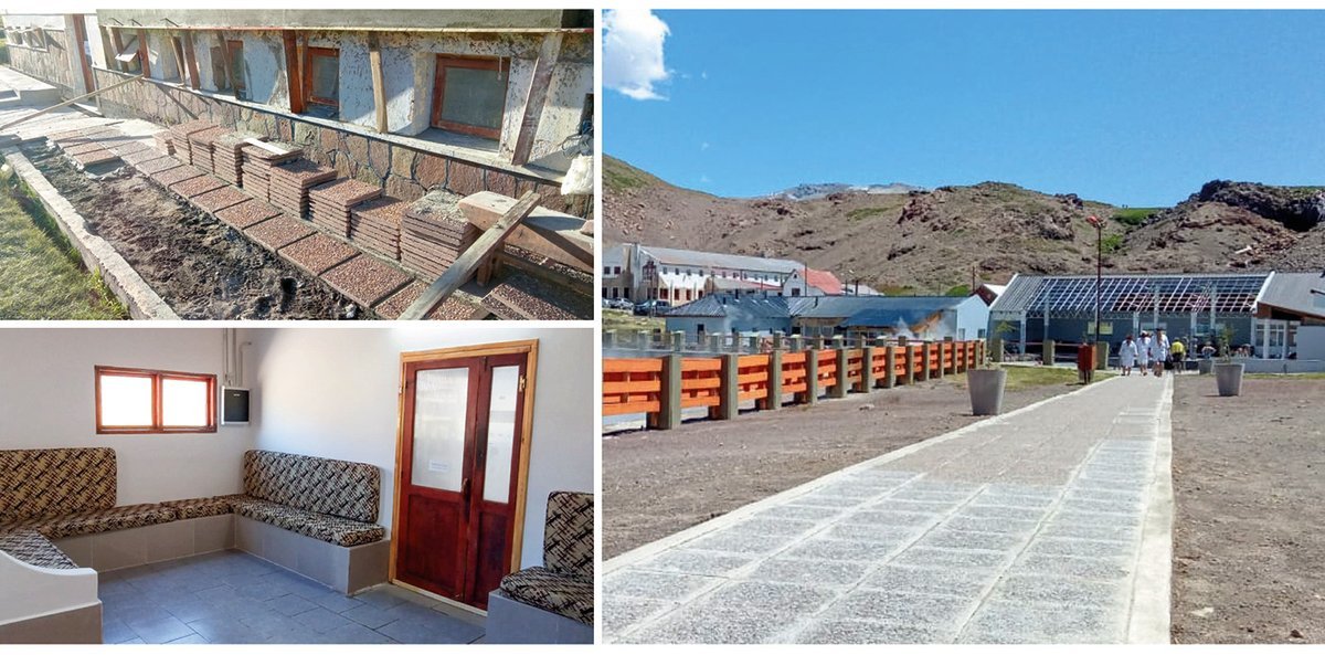 Caviahue har&aacute; mantenimiento del Complejo Termal de Copahue