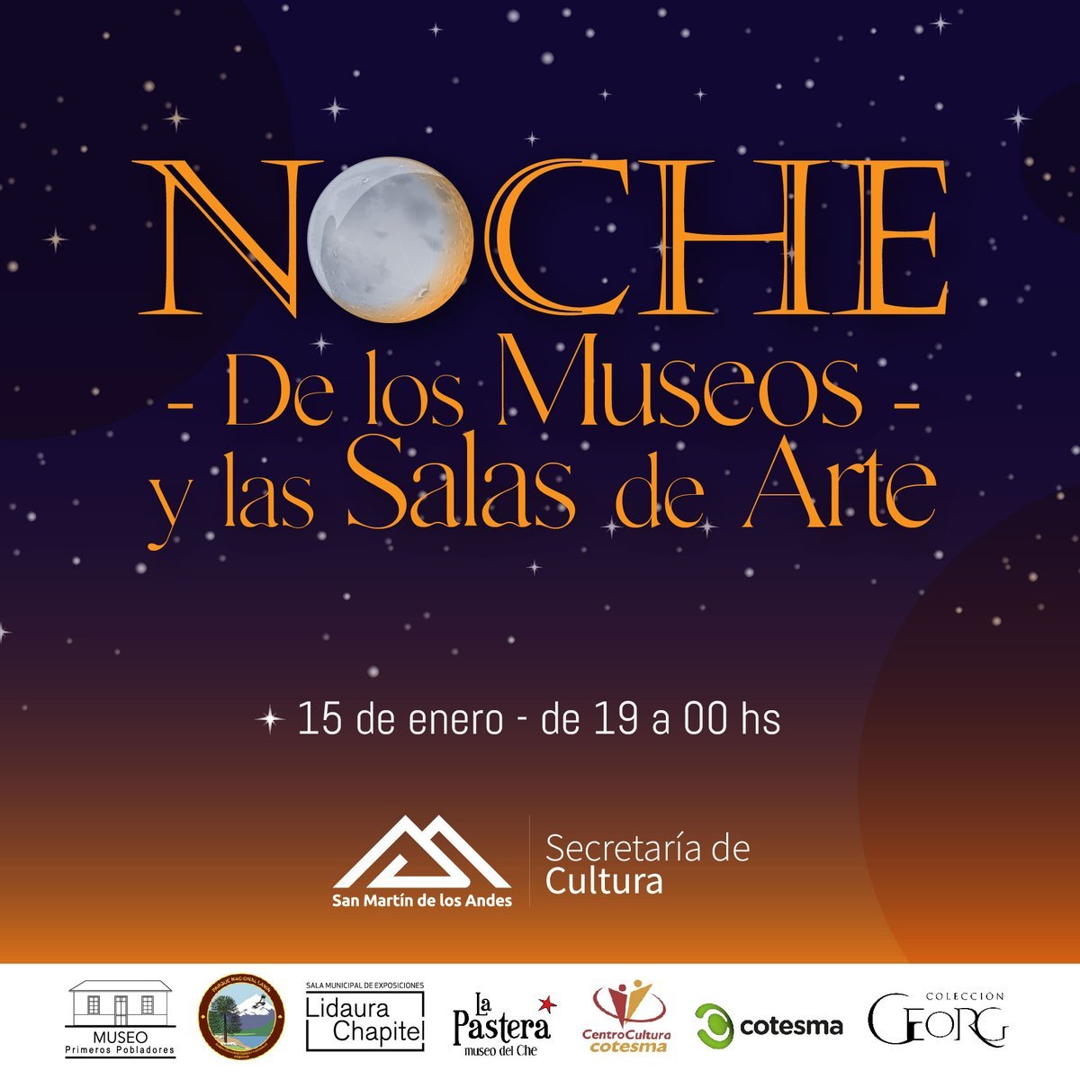 Vuelve la noche de los museos a San Mart&iacute;n de los Andes