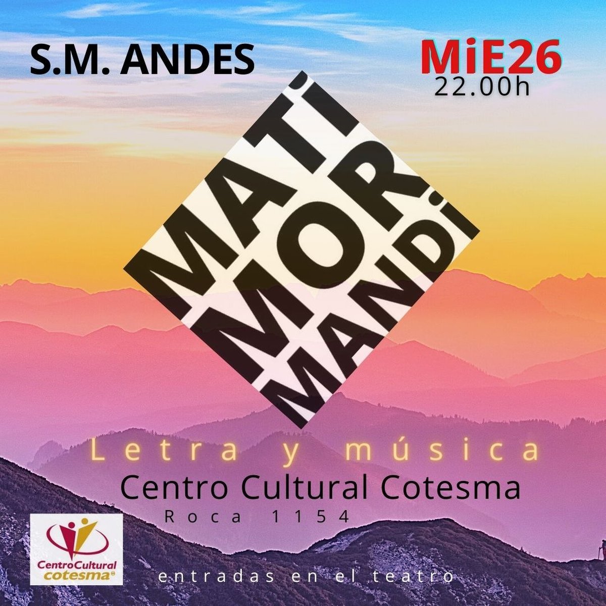 El show de Mati Mormandi en el Cotesma