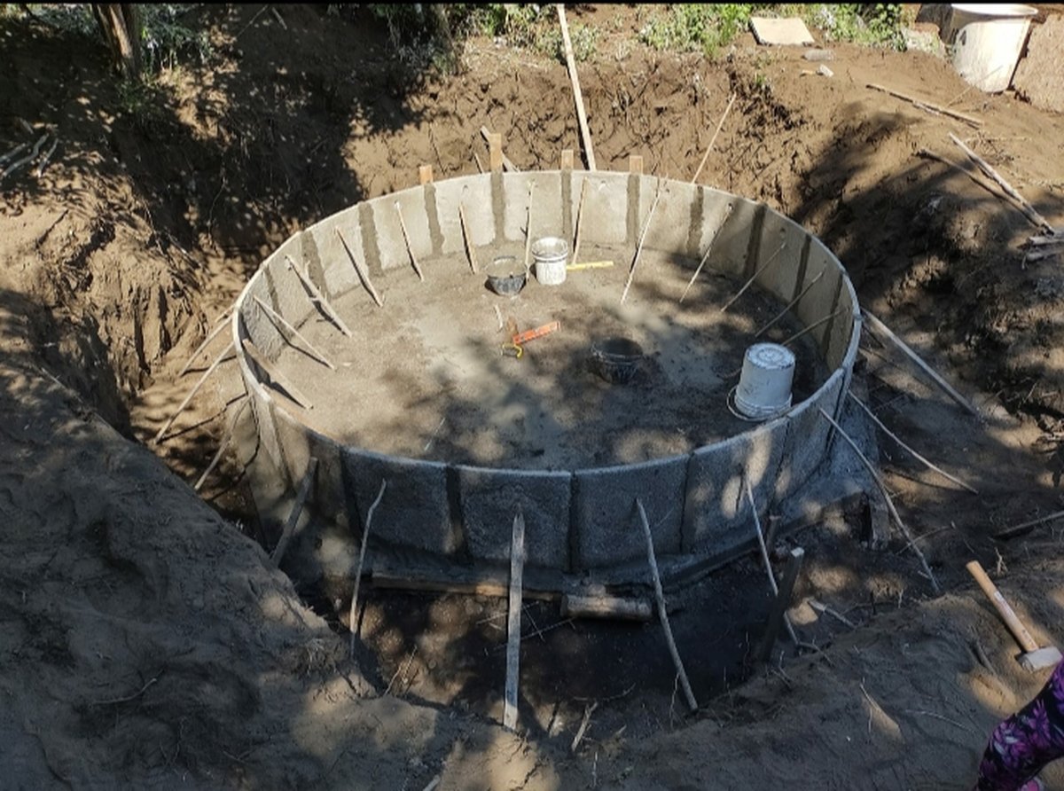 Construyeron una cisterna de 15 mil litros en San Mart&iacute;n de los Andes.