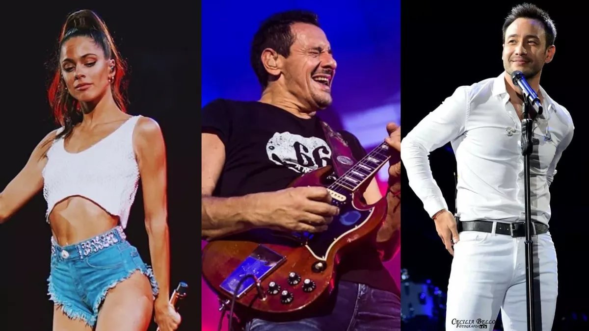Los grandes artistas que participar&aacute;n de la Fiesta de la Confluencia 2022.