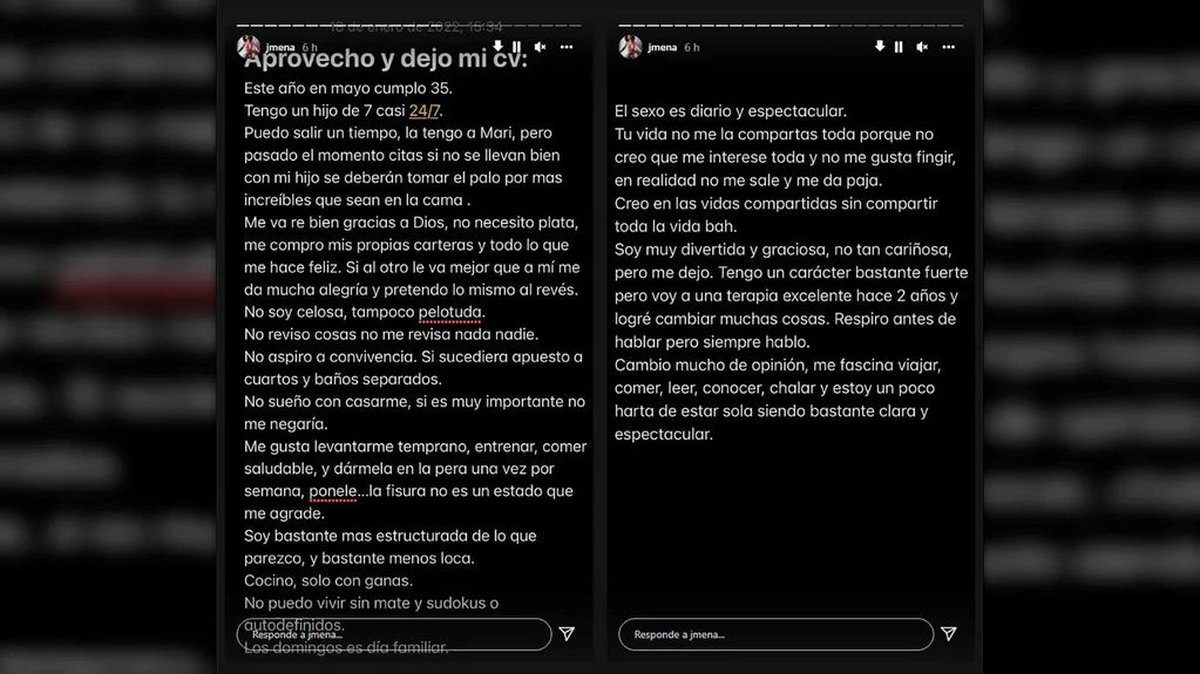 La historia con el "cv"