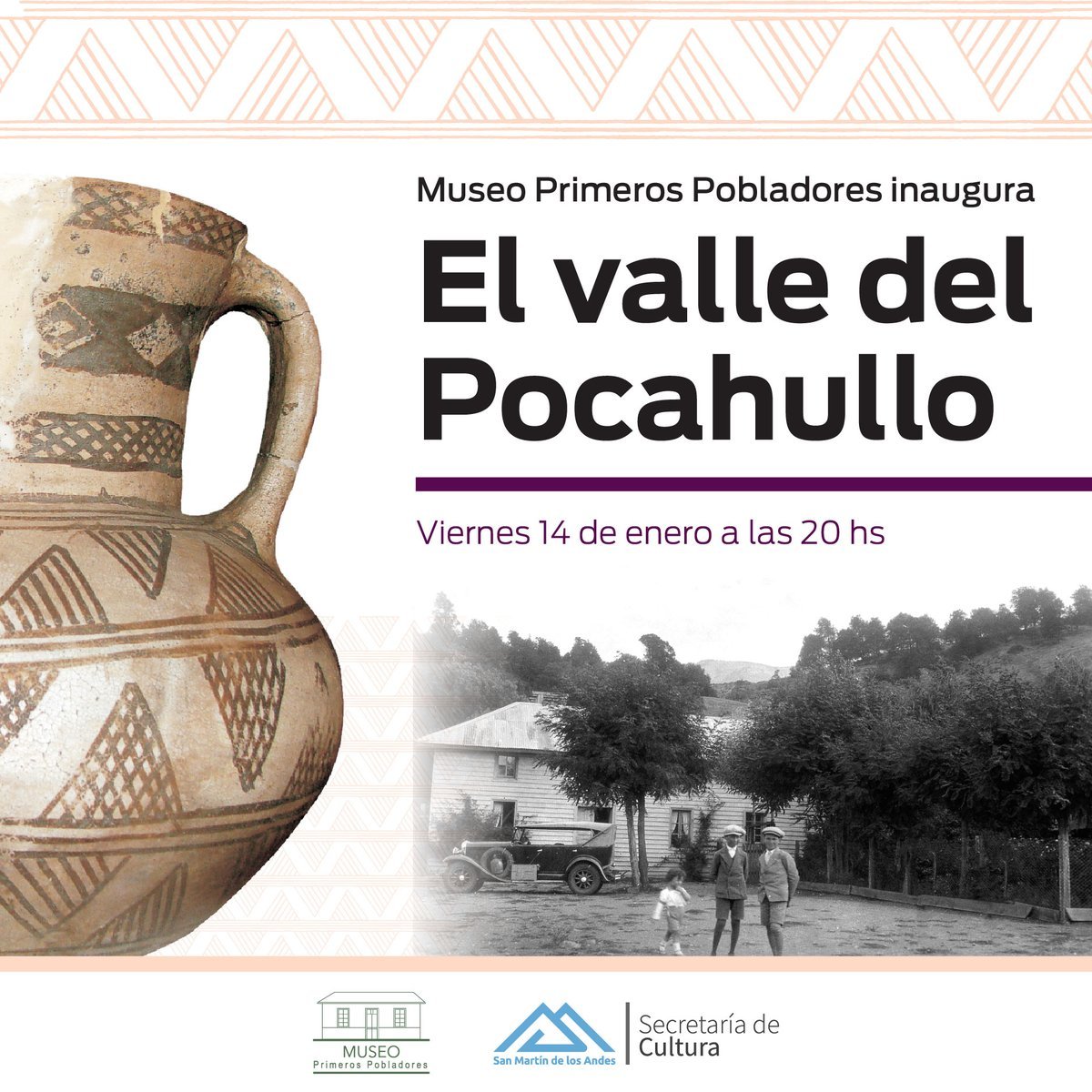 La muestra est&aacute; en el museo de San Mart&iacute;n de los Andes