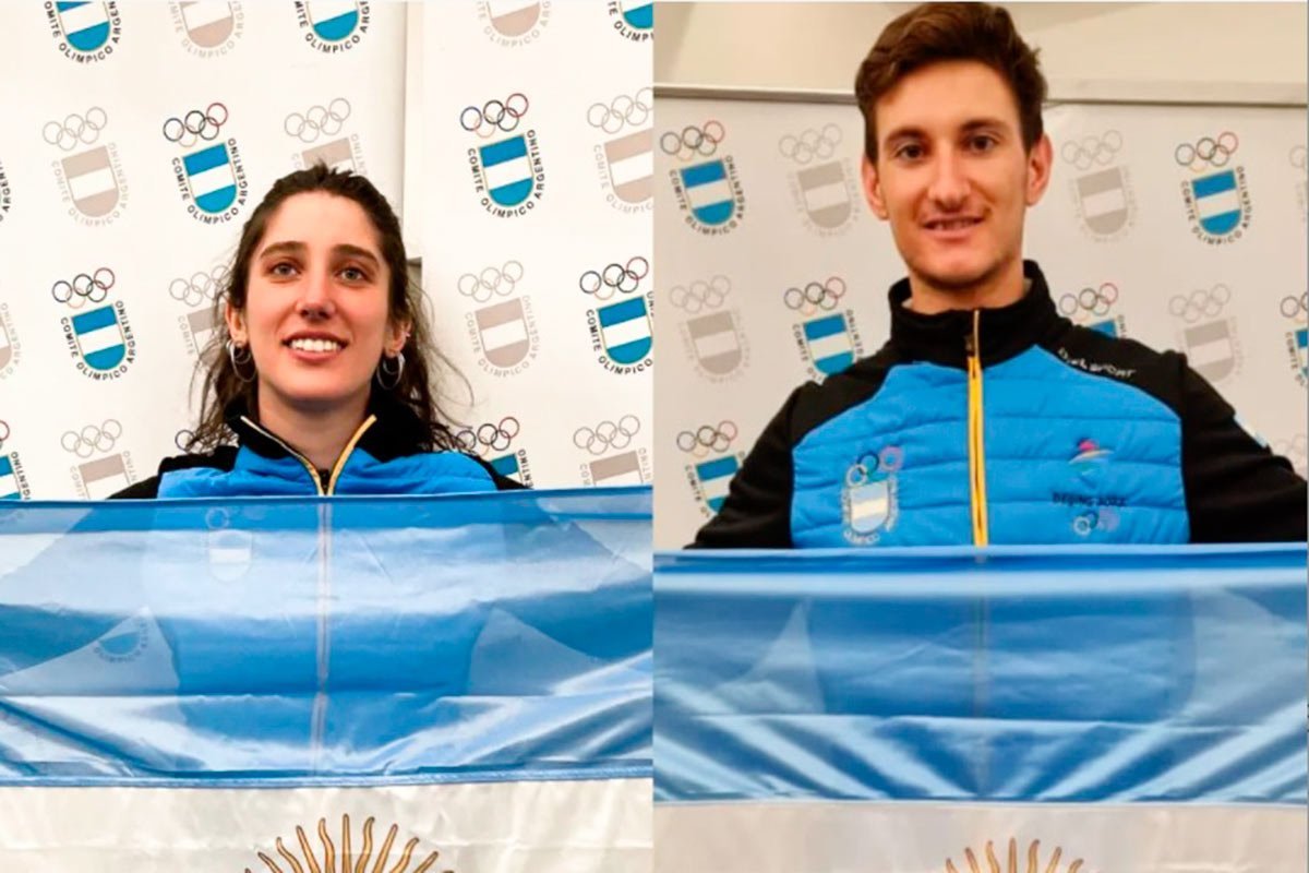 Franco del Farra y Francesca Baruzzi, ambos de Bariloche, ser&aacute;n los abanderados en la ceremonia inaugural