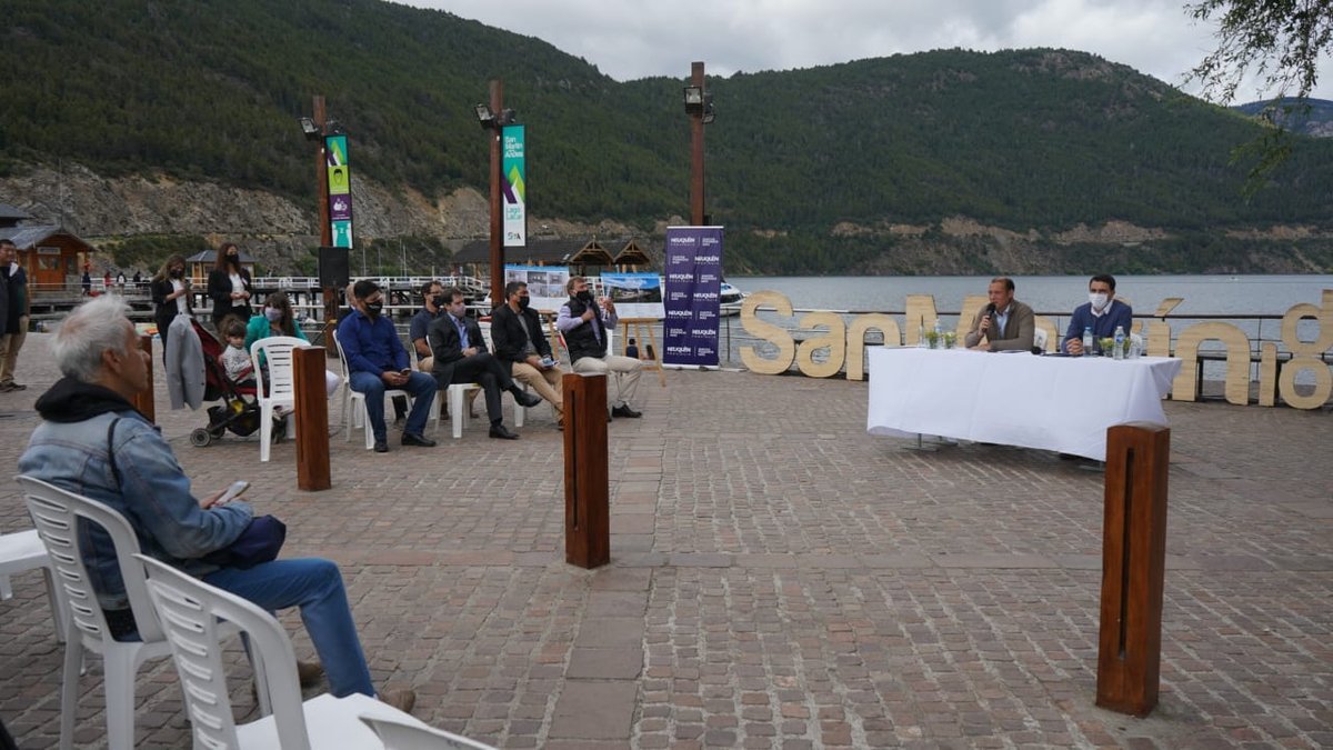 Omar Guti&eacute;rrez anunci&oacute; nuevas obras para San Mart&iacute;n de los Andes