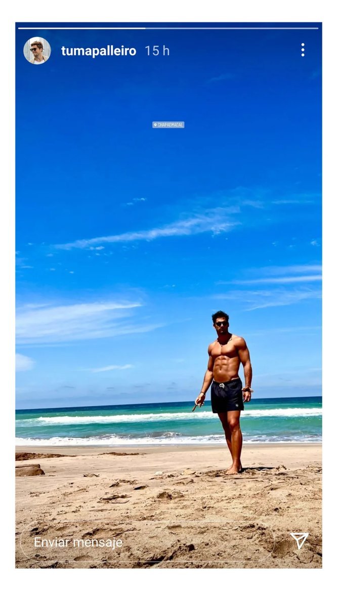 La historia que subi&oacute; Palleiro en su Instagram
