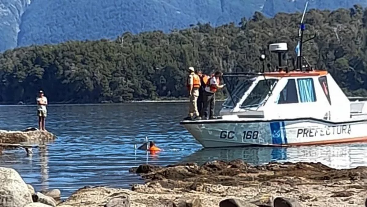 Tragedia en Villa la Angostura por el fallecimiento de un hombre ahogado en el Lago