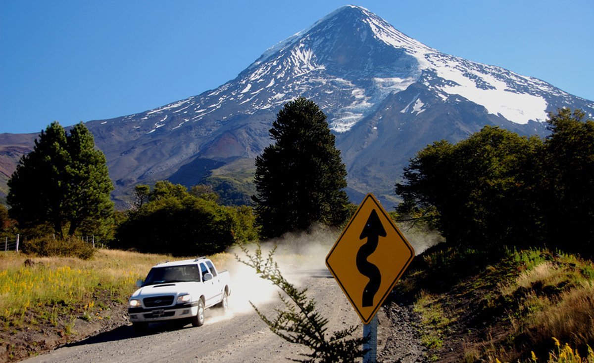 El Volc&aacute;n uno de los atractivos de Jun&iacute;n de los Andes