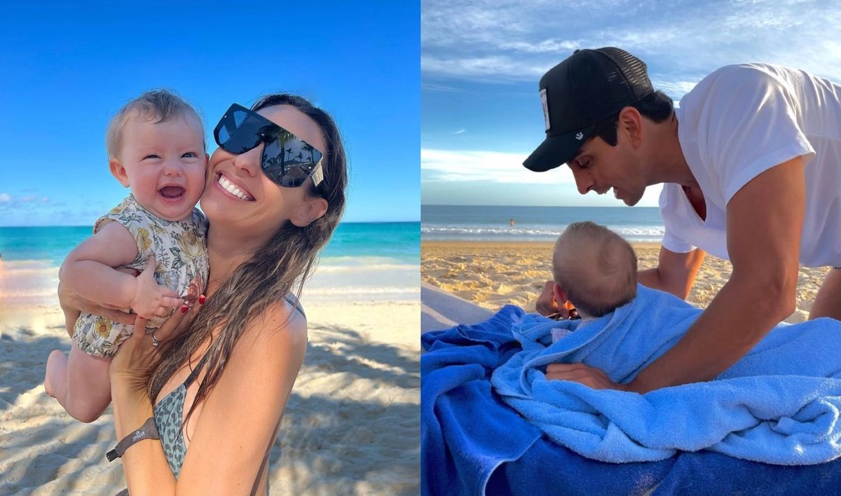 Redes: las vacaciones de Pampita en Punta Cana