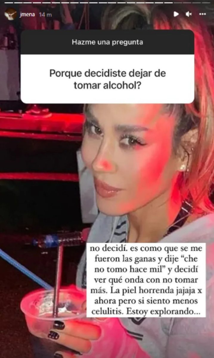 La foto que subi&oacute; a sus redes Jimena Bar&oacute;n