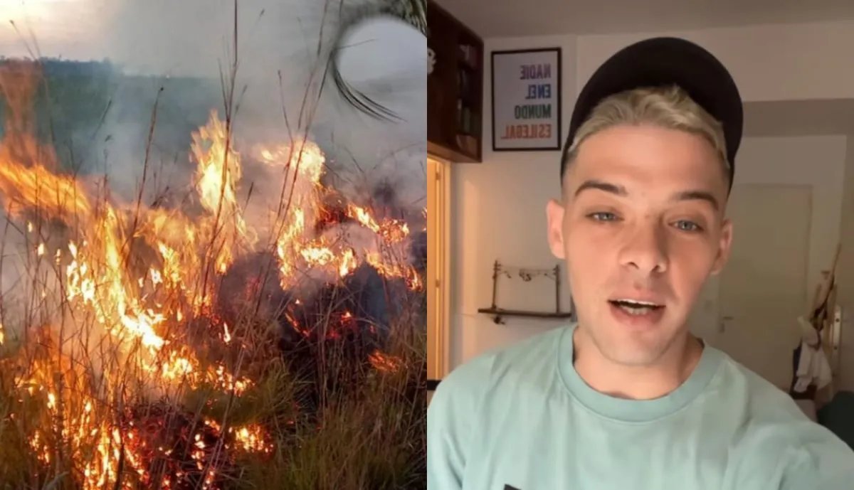El influencer arm&oacute; una campa&ntilde;a en redes para ayudar a combatir los incendios en Corrientes