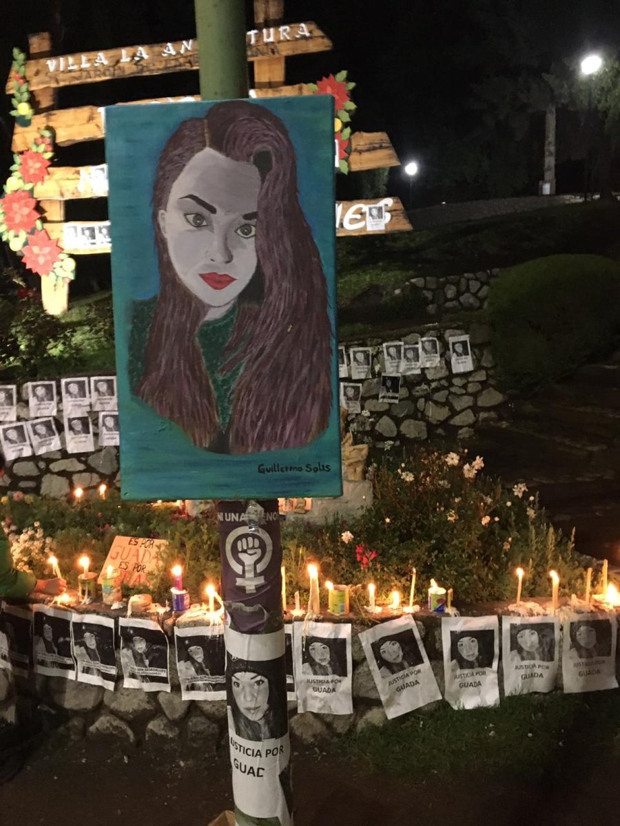 Cientos de personas participaron de la marcha en Angostura pidiendo justicia por el femicidio de Guadalupe
