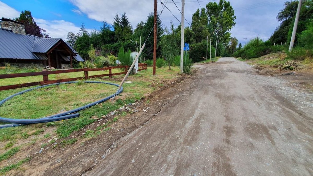 Las obras en Villa La Angostura