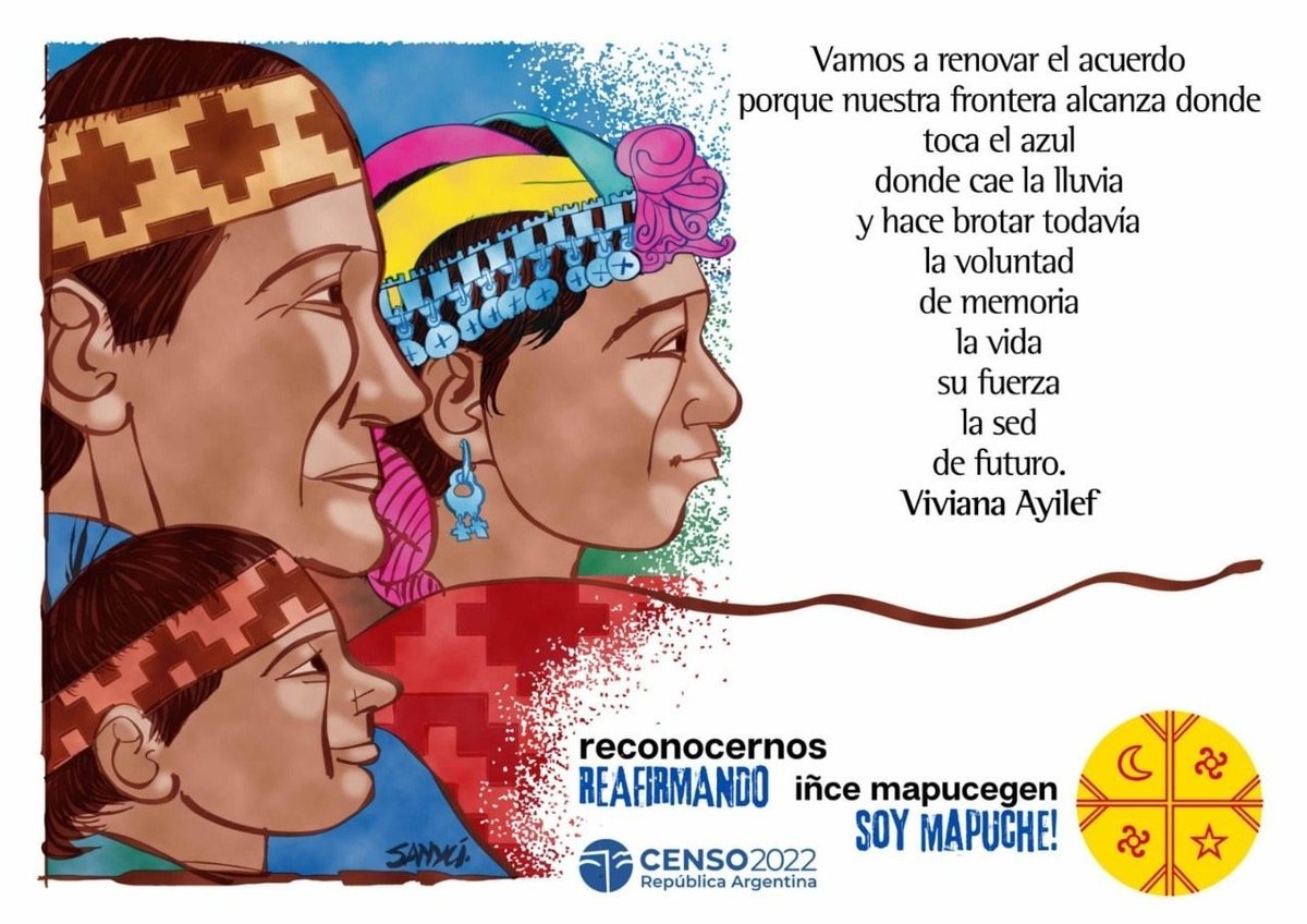 La Confederaci&oacute;n Mapuche de Neuqu&eacute;n celebr&oacute; la presencia de tres preguntas en el Censo 2022