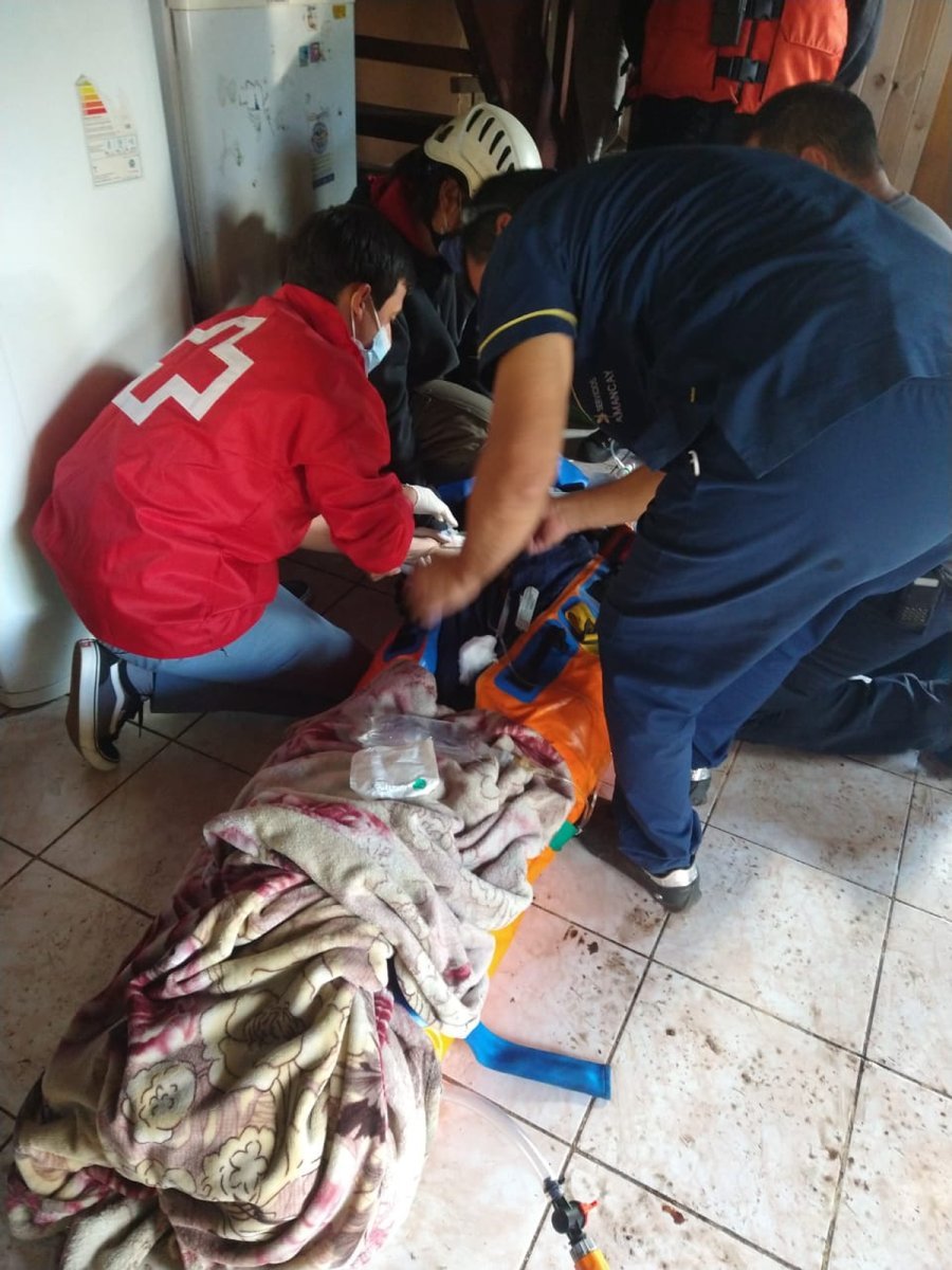 El rescate fue en el Parque Nacional Lan&iacute;n