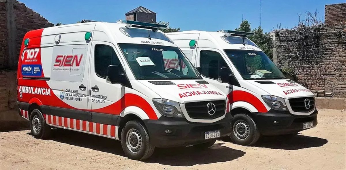 Adquirieron una nueva ambulancia en San Mart&iacute;n de los Andes.