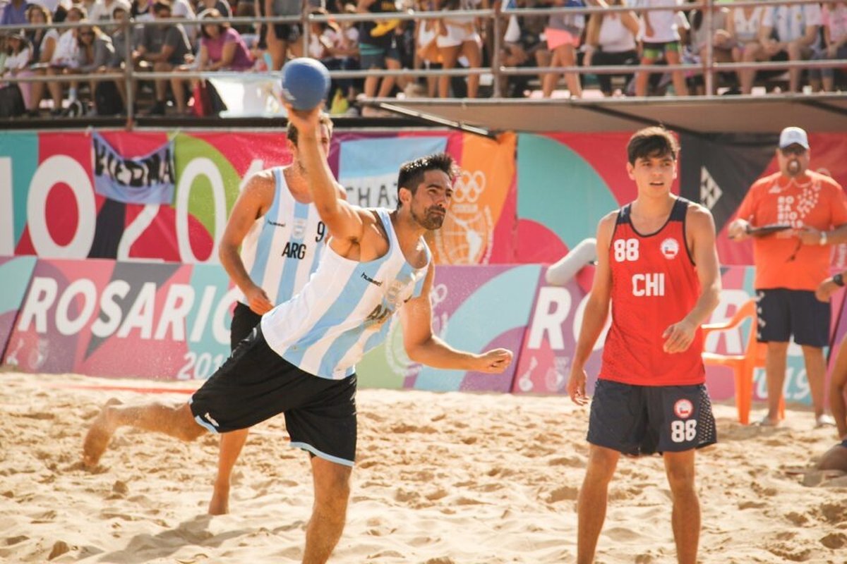 Argentina busca la clasificaci&oacute;n al Mundial de Beach Handball