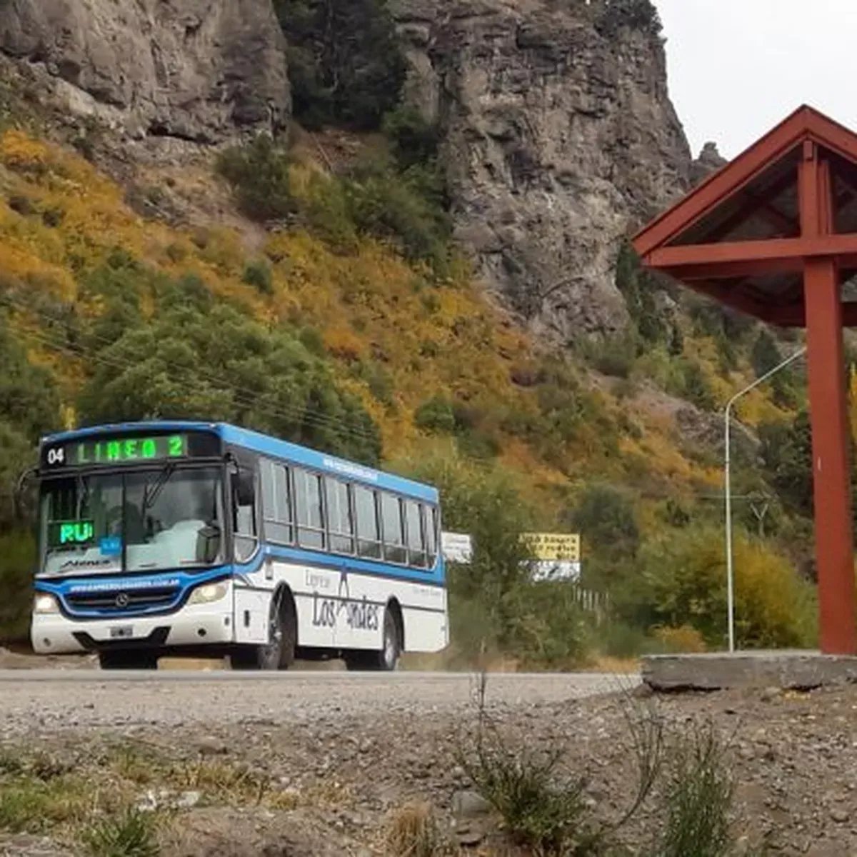El transporte urbano funciona con normalidad en San Mart&iacute;n de los Andes.