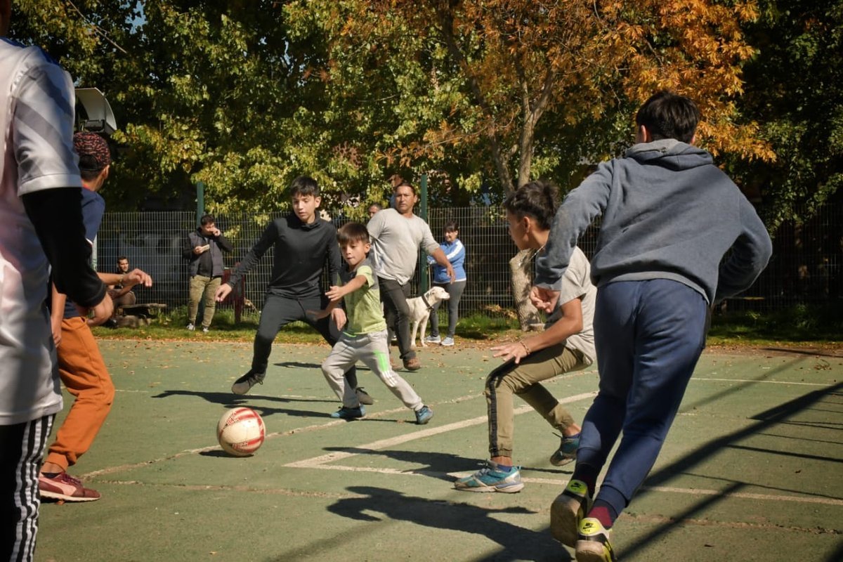 Villa La Angostura: primer encuentro recreativo de ni&ntilde;os