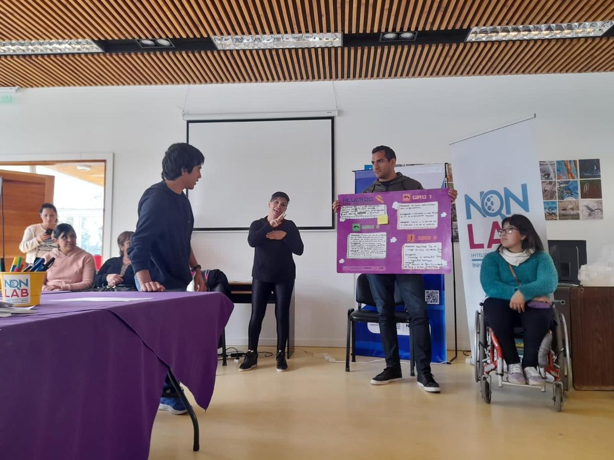 J&oacute;venes de Villa La Angostura fueron parte del Foro de Participaci&oacute;n Ciudadana para debatir sobre una nueva Ley de Discapacidad.