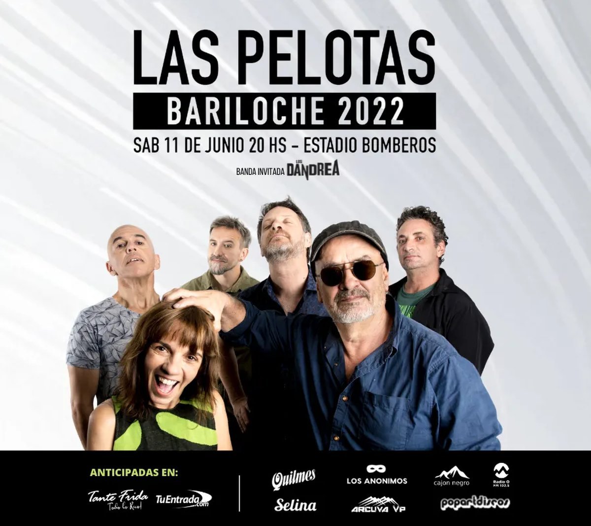 Las Pelotas llega a Bariloche.