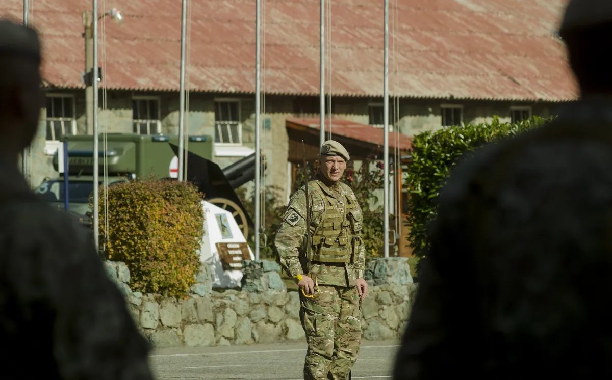 En el lugar funciona la Escuela Militar de Monta&ntilde;a de Bariloche.