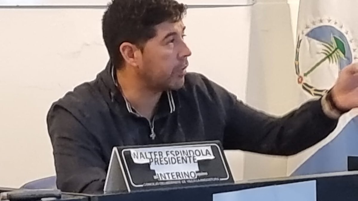 Walter Esp&iacute;ndola es el nuevo presidente interino del Concejo Deliberante de Villa La Angostura.