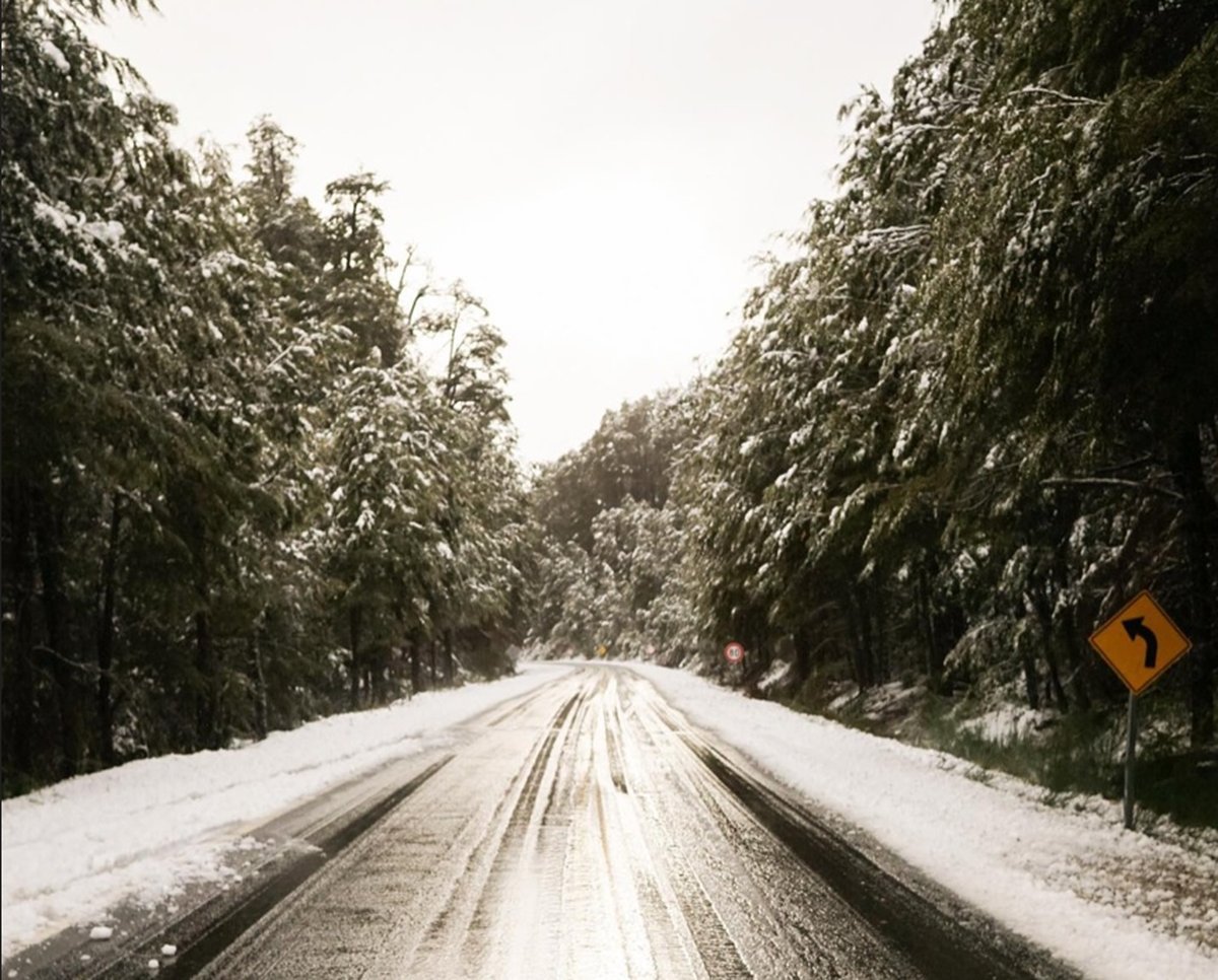 El clima anuncia lluvias y nevadas en Villa La Angostura.