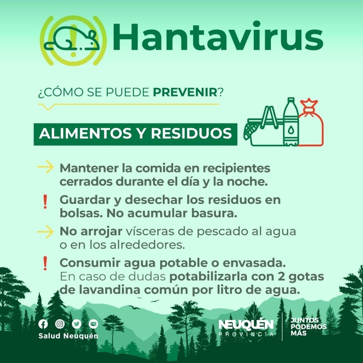 Comunicado del Municipio de San Mart&iacute;n de los Andes.