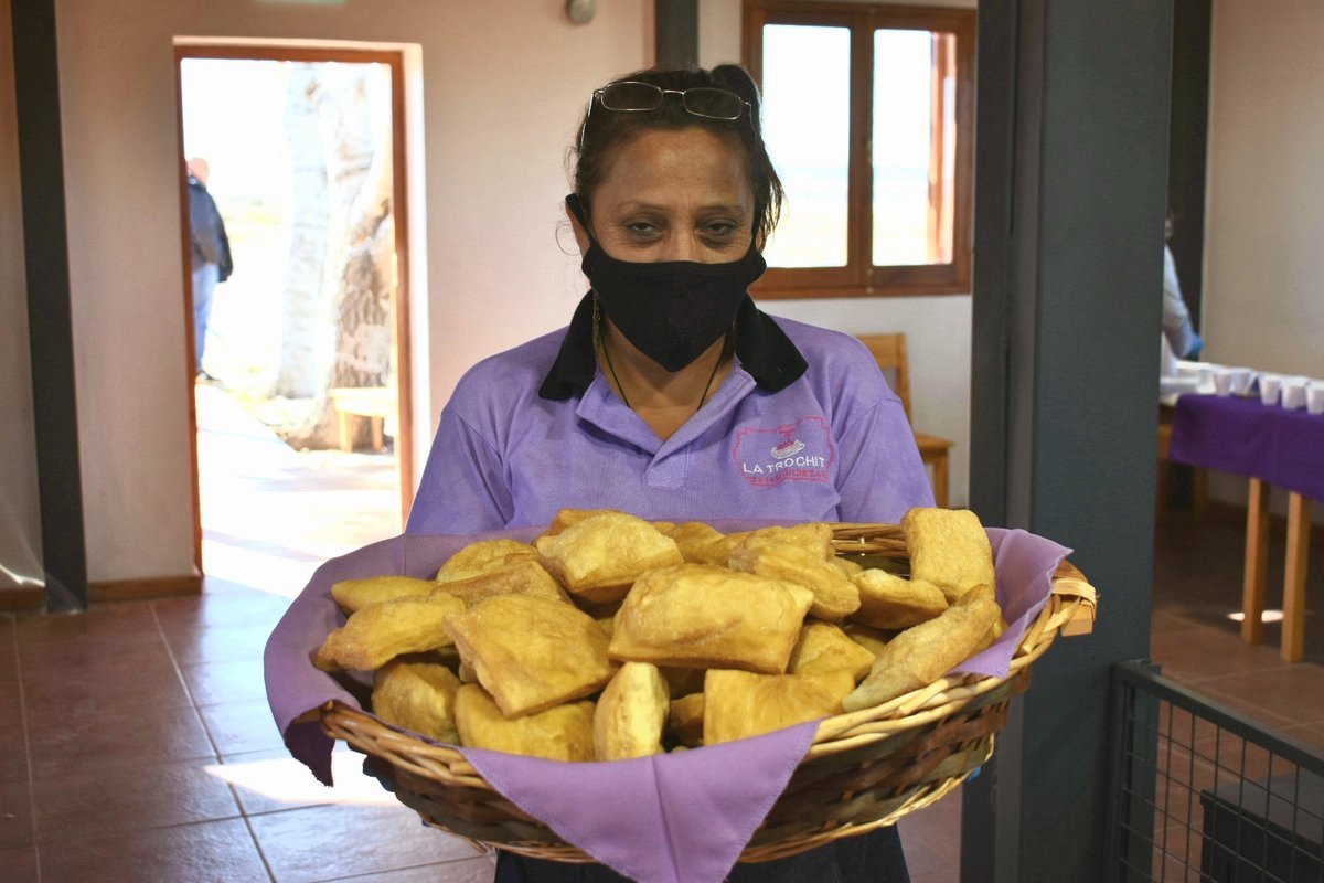La Trochita, de Rio Negro, agasaja con delicias regionales&nbsp;
